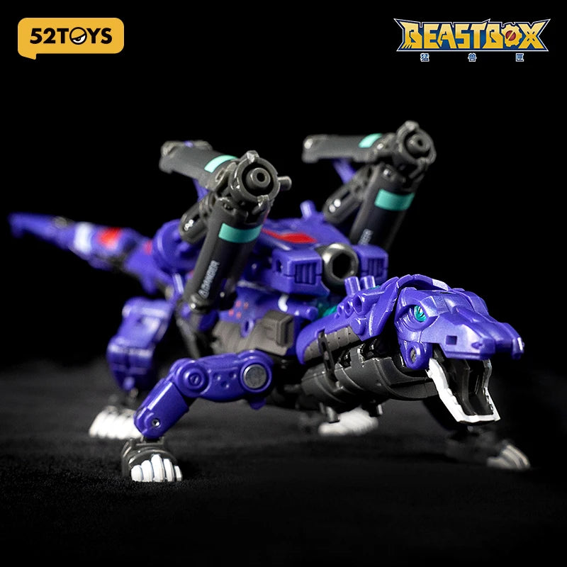 52TOYS Beastbox BB-66 KOMMANDO, umbaubar in Mecha und Würfel, Actionfigur, mit 4cm Aufbewahrungsbox