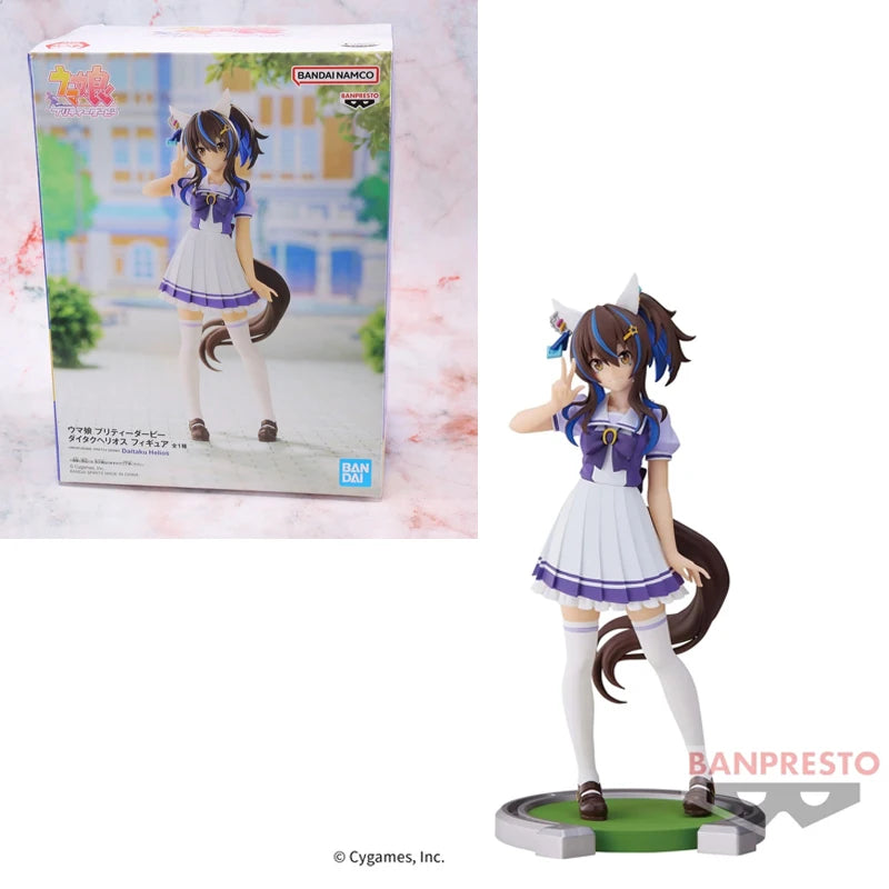Fast Shipping Bandai Anime Pretty Derby BANPRESTO Special Week Rice Shower Silence Suzuka Tokai Teio Original Model Toys Figure