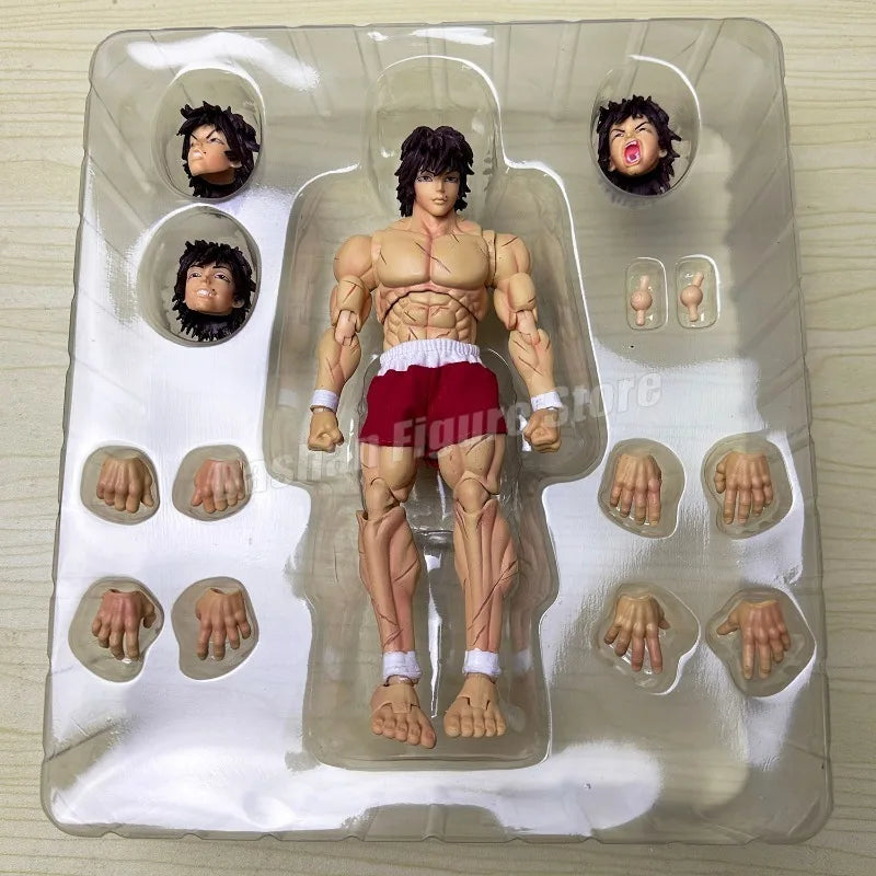 ST Baki Hanma, Sohn des Ogers, Actionfigur, Hanma Yuujiro, Figur Ko Fighting, PVC-Kollektion, Anime Yujiro-Figuren, Modell, Spielzeug, Geschenke