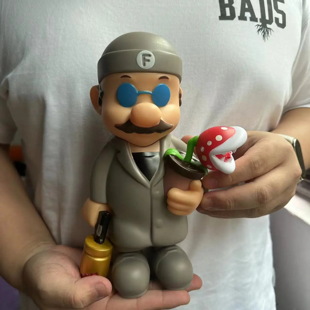 Neu Anime Große Größe Bowser Figuren PVC Bros Hut Kann Nehmen Off Spielzeug modell Für kinder