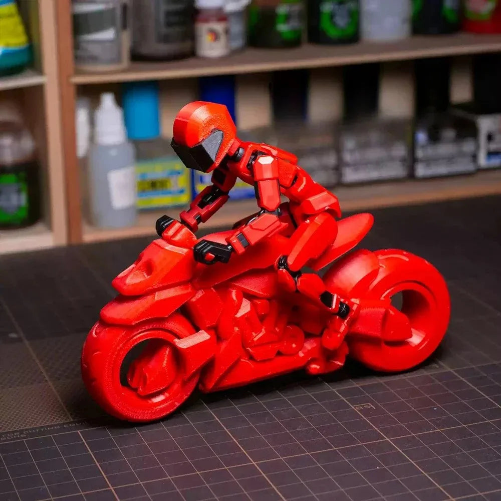 3D-gedruckte Death/Swordsman Dummy 13 Actionfiguren, mehrgelenkige, bewegliche Lucky 13 Actionfigur, Nova 13 Actionfigur als Geschenk