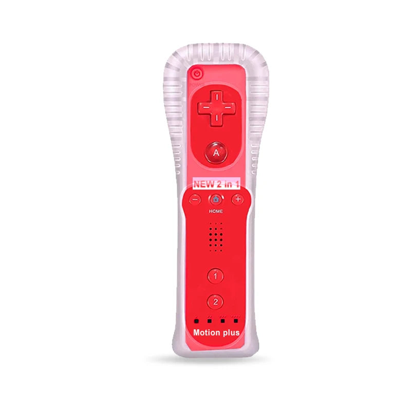 1pcs/2pcs Controller for Wii Remote Controller Gamepad Built-in Motion Plus Control For Wii/Wii U Console Wireless Game pad