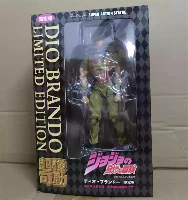 Jojo'S Bizarre Adventure Super Action Statue - Jotaro Kujo (Diamond Is Unbreakable) & Yoshikage Kira Figure Set