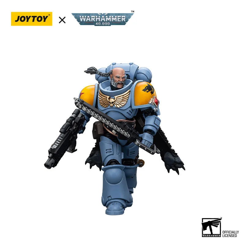 JOYTOY Warhammer 40k 1/18 Actionfiguren 11,7 cm Space Marines Space Wolves Claw Pack