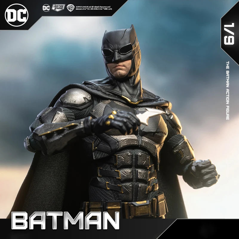 In stock Fondjoy Justice League Tactical Batman Action Figure DC Movie Characters Collectible Model PVC Model Boys Birthday Gift