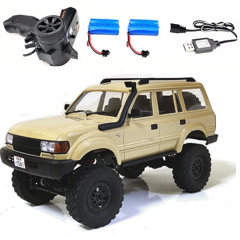 RC Trucks 4x4 Offroad c54-1 RC Rock Crawler 4x4 1/16 LC80 RC Offroad Auto RC Pickup Fernbedienung Offroad Auto