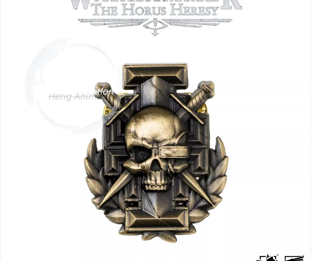 JOYTOY Star Forging Warhammer 40K Burning Galaxy - Honor Chapter Emblem Badge Peripheral Accessory, Cool and Stylish
