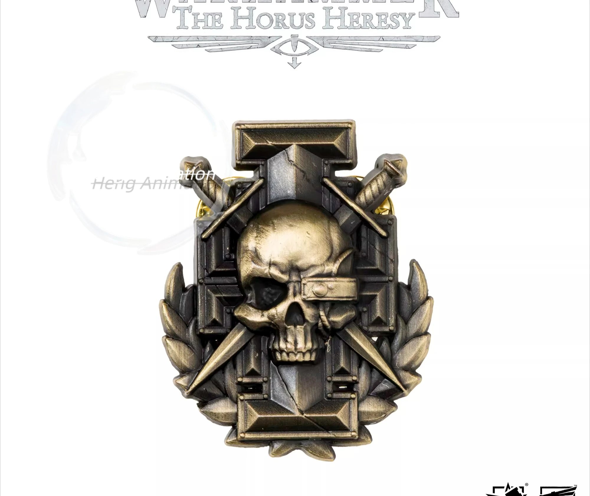 JOYTOY Star Forging Warhammer 40K Burning Galaxy - Honor Chapter Emblem Badge Peripheral Accessory, Cool and Stylish
