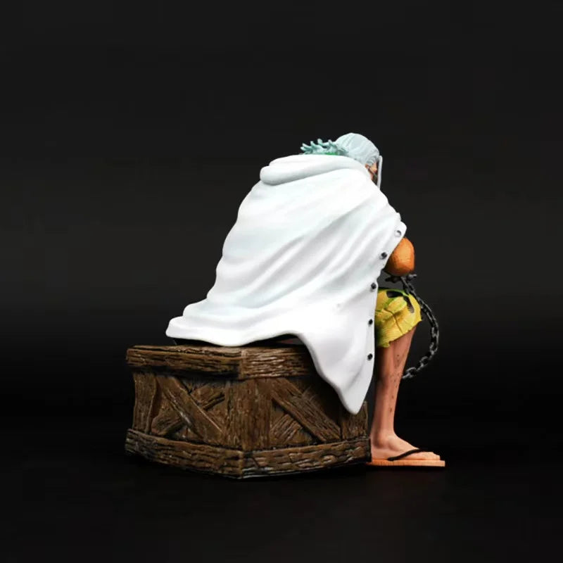 15CM Anime One Piece Figure Silvers Rayleigh Gk Action Figure PVC Statue Model Collection Decoration Toys Gift