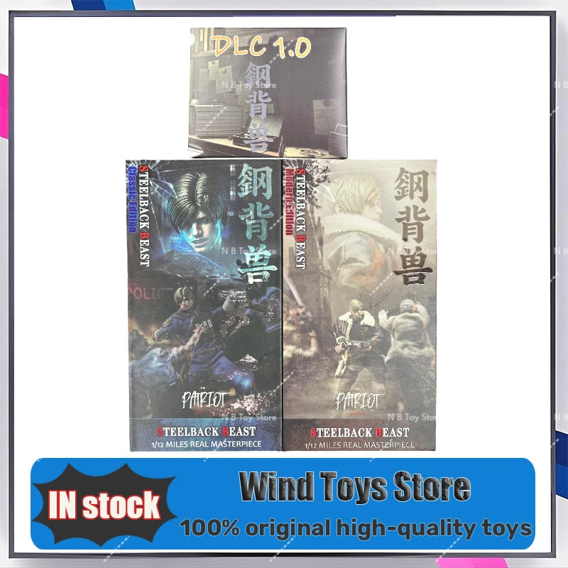 Resident Evil Collectable Figure: Leon S. Kennedy Limited Edition 1/12 Character Miles Patriot Studio's Steelback Beast Series