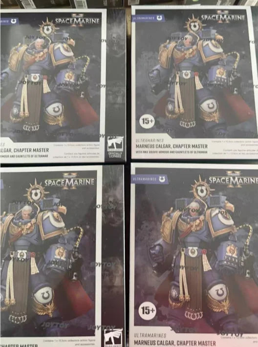 【SF】JOYTOYS 1/18 Action Figure Ultramarines Marneus Calgar, Chapter Master Model Gifts Collection Ornaments