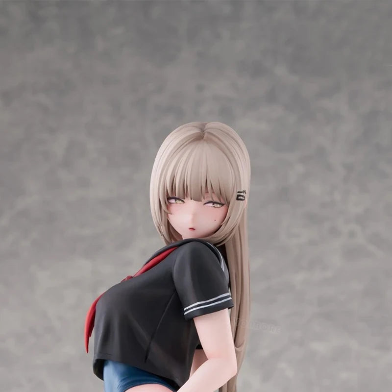 Tsugi no Jugyou wa Suiei Yuzu Anime Girl Figure Before the Swim: Getting Ready to Change Yuzu Action Figure Model Doll Toys Gift
