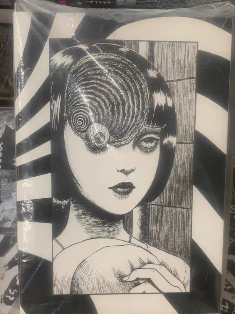 In Stock Genuine Unbox Junji Ito Uzumaki Kurotani Aji Limited Edition Bust Figurine Model Toy Desktop Ornament Collectibles Gift
