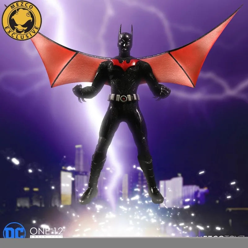 Mezco Original 1/12 Finished Product Movable Exquisite Figurine Series Batman Beyond Anime Toys Model Festival Gift for Boys