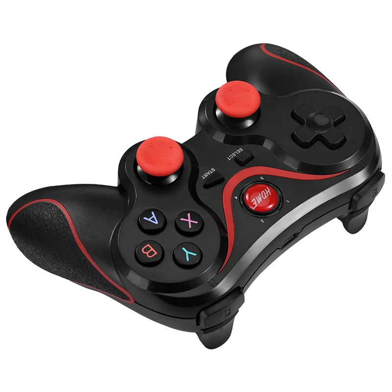 For PC Android T3 X3 Wireless Joystick Gamepad PC Game Controller  for PS3/IOS Phone Support BT3.0