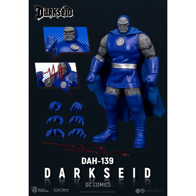 BEASTKINGDOM DC Comics The Most Powerful Villain Characters in Classic Movies Darkseid  Action Figure Surprise Collection Gift