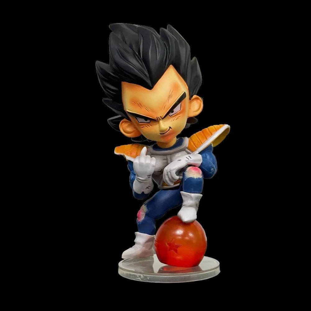 14.5 см/5.71 инча Аниме Dragon Ball Z Фигура Vegeta Екшън Фигурки PVC Статуя Настолни Орнаменти Колекция Модел Играчки Подаръци