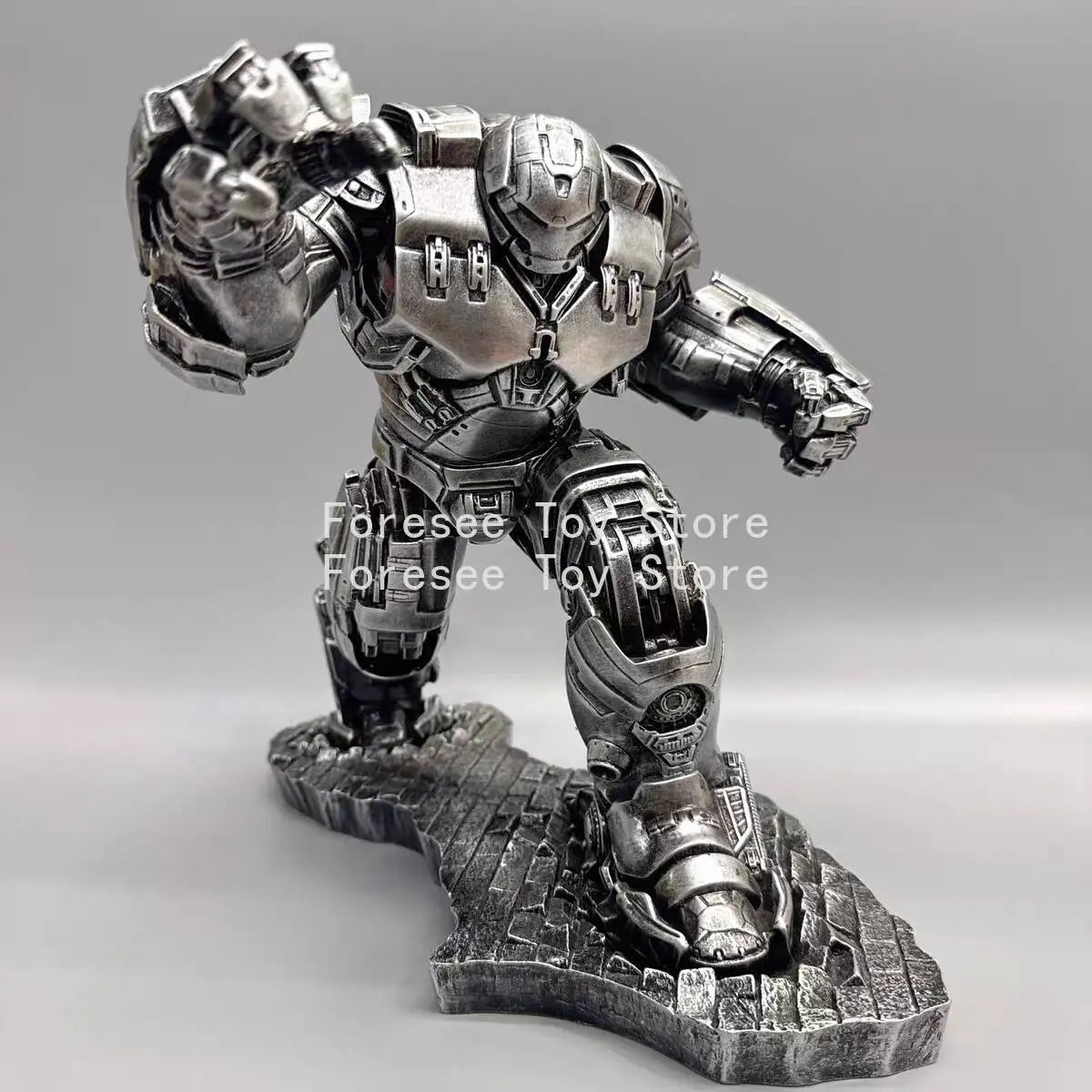 32cm Hulk Vs Hulkbuster Figure Marvel Anime Figures Collection Resin Model Desktop Ornament Decorations Best Gifts for Children