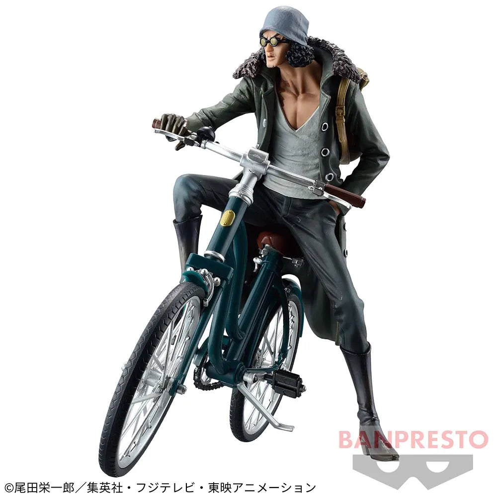BANDAI One Piece DXF -THE GRANDLINE VEHICLE Kuzan bike - vol.2 Figure Model Anime Genuine Boxed Toy  Banpresto