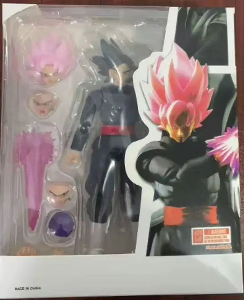 Wukong Assembled Zamasu Action Black Wukong Super Saiyan Animation Action Doll Ornaments Model Collection Gifts