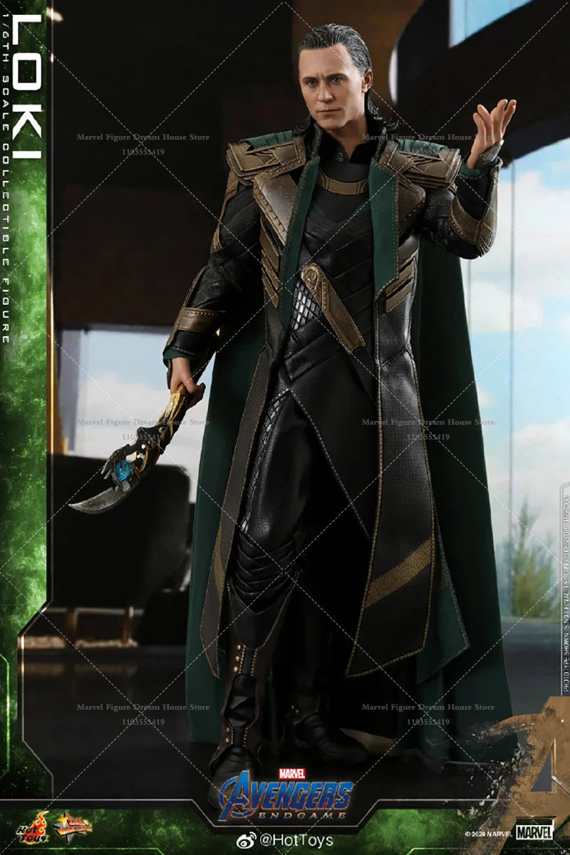 HOTTOYS MMS579 1/6 Scale Marvel The Avengers Supervillain Loki Asgard Princ Fantasy Spell 12-inch Full Set Action Figure Soldier