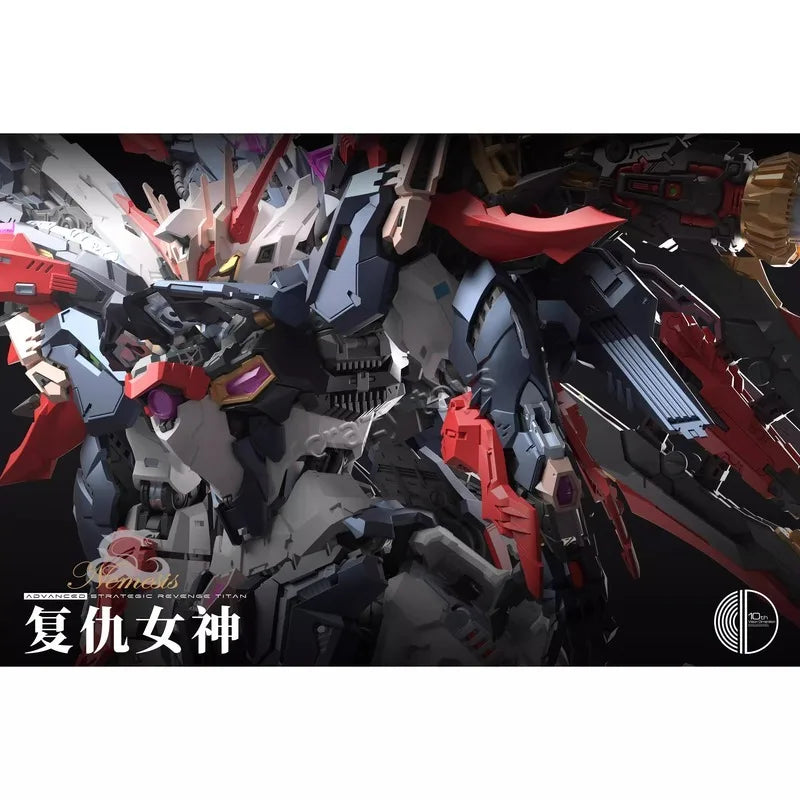 In Stock Infinite Dimension RT-002 NEMESIS 1/100 Assembling Model Mecha Model Pvc Toys IN ERA+ ADVANCED STRATEGIC REVENGE TITAN
