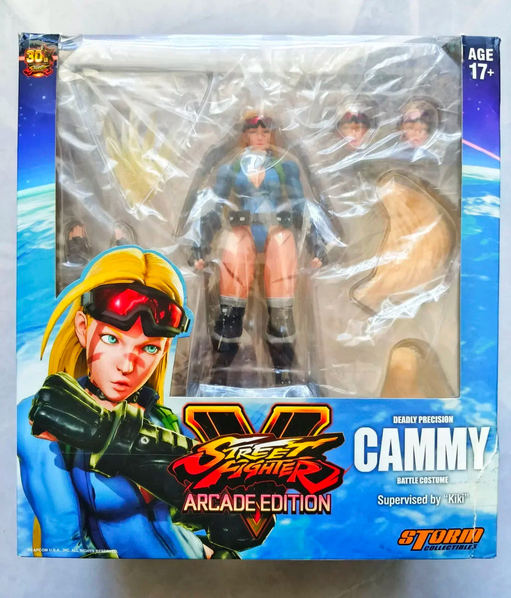 In Stock Storm Toys ST Street Fighter 5 CAMMY 1/12 Figure Model Collection Toy Gift Hand-to-hand Puppet