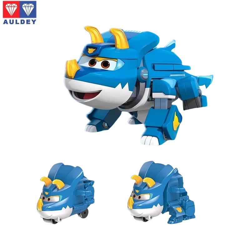 Genuine Auldey Super Wings Series, Pointy Dino Giant Transforming FirefighterKids Educational Robot Toy Kids Interactive Toy Set