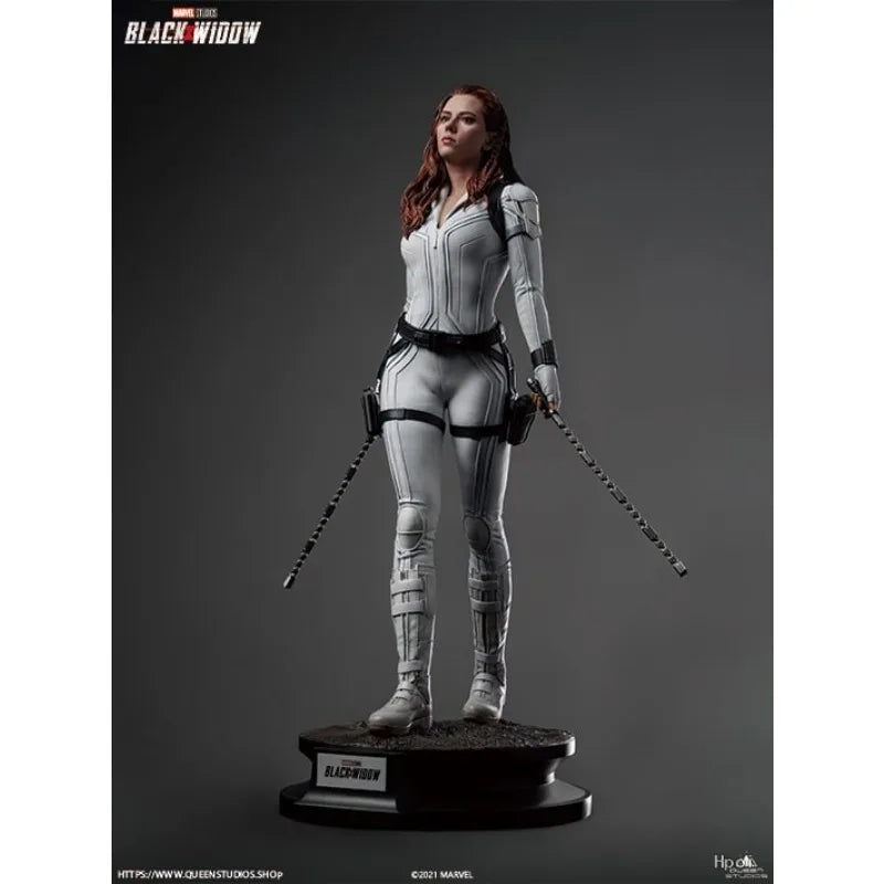 New Original Marvel Collection Black Widow Black Widow (Snow Suit) 1/4 Statue Action Movie Figure Model Toys