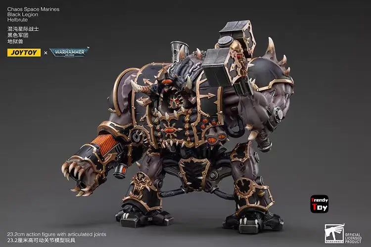 【JOYTOY】Warhammer 40K Chaos Space Marines Black Legion Helbrute 1/18 Action Figure Toys