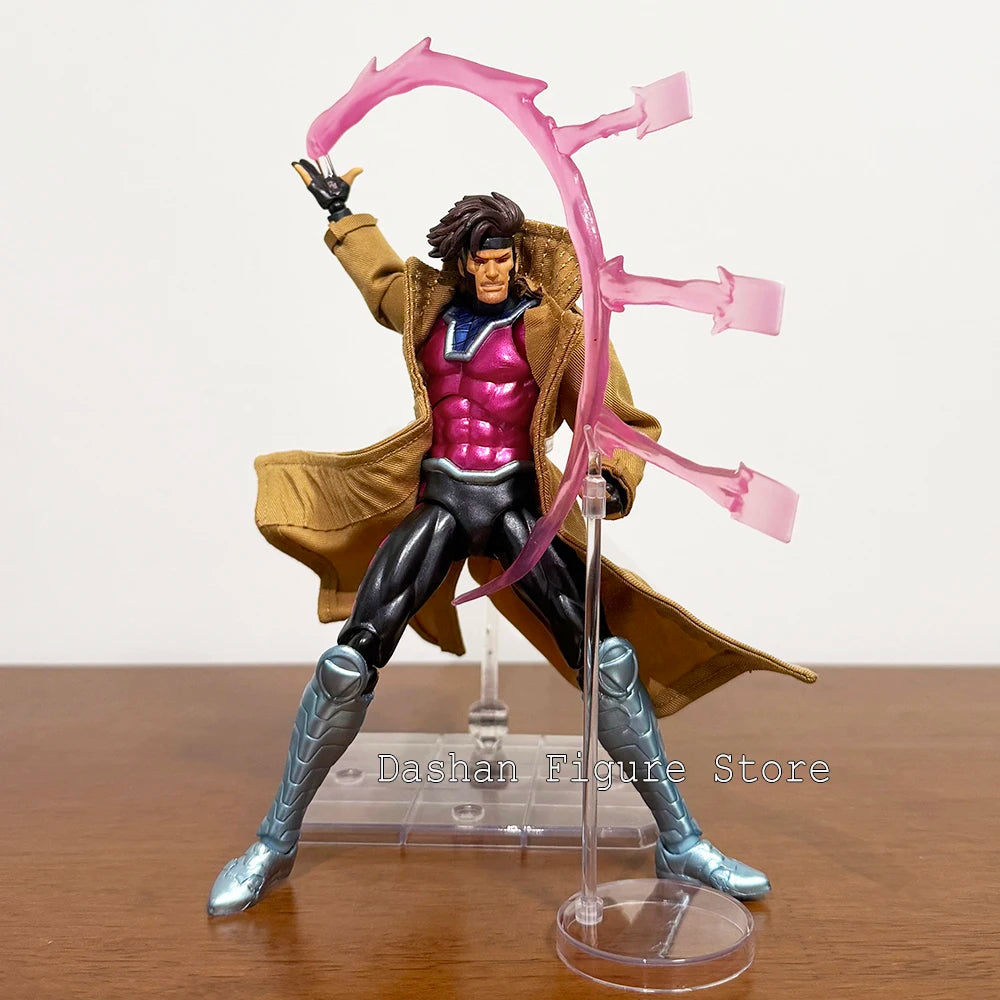 CT Factory Mafex 131 Gambit Action Figure Remy Etienne LeBeau Figures PVC Movable Anime Collectible Model Toys for Holiday Gifts