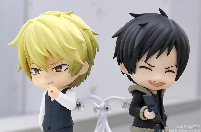 In Stock Original GSC Nendoroid DuRaRaRa!! Shizuo Heiwajima 2296 Izaya Orihara 2295 Animation Figures Ornaments Collection