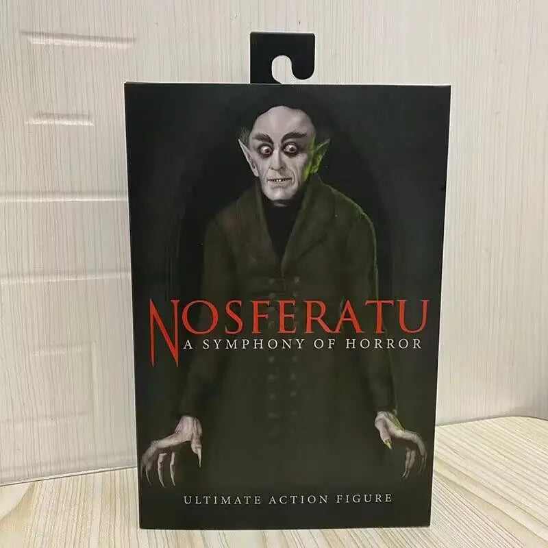 NECA Ultimate Count Orlok Black and White Horror Nosferatu Action Figure Model Toys Birthday Gift