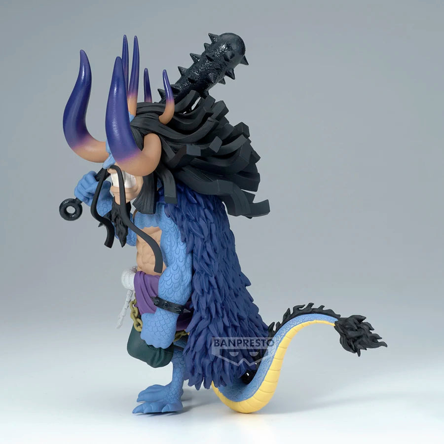 Banpresto One Piece Anime Figurines World Collectable Figure Special Kaidou PVC Action Figures Collectible Model Toys