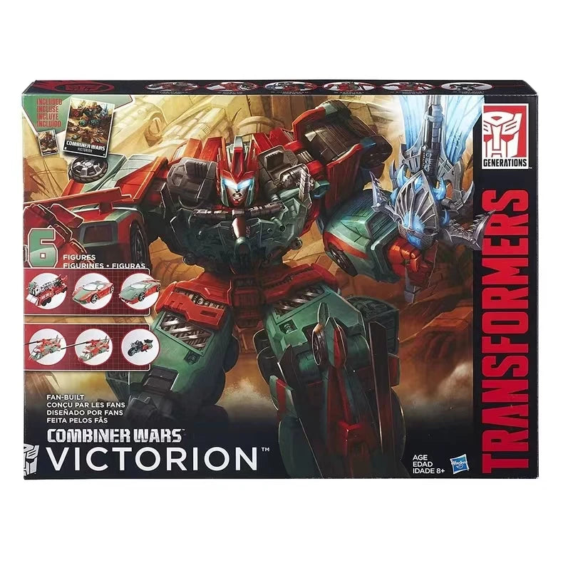 Original Hasbro GENERATIONS Transformers Toy COMBINER WARS VICTORION Anime Figure Collection Model Toys