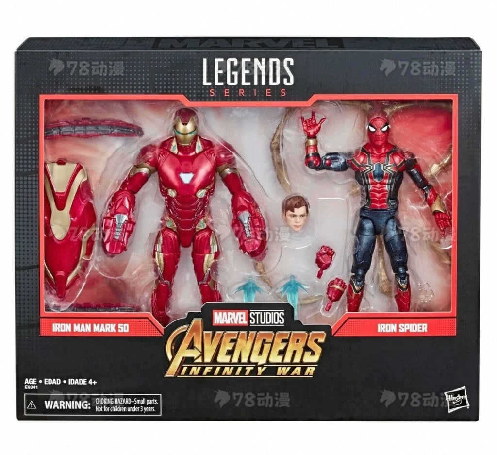 New Original Hasbro Marvel Legends Series IRON MAN MARK 50/IRON SPIDER Action Figure Model Toys Gift