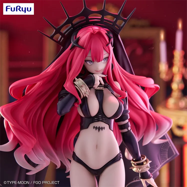 Original FuRyu Fate Grand Order Trio-Try-iT Action Figure Fairy Knight Tristan Baobhan Sith Anime Figure Toy PVC Model Collector