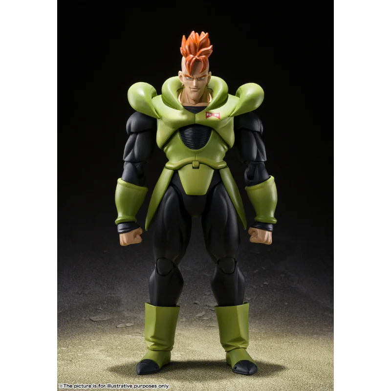 In Stock: Bandai SHF Dragon Ball Z Android 16, SDCC 2022 Limited Edition, Toy Figure, Gift, Collectible, Available in Stock