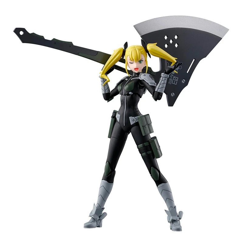 Bandai Original Genuine Figure Kaiju No. 8 Model Kit Figure-rise Standard Kikoru Shinomiya Collection Action Figure Model Toys