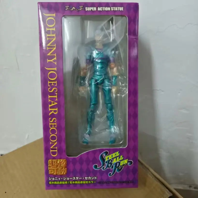 In Stock Medicos Steel Ball Run Jojo'S Bizarre Adventure Johnny Joestar Action Figure Wf Limit 15cm Original Model Toys