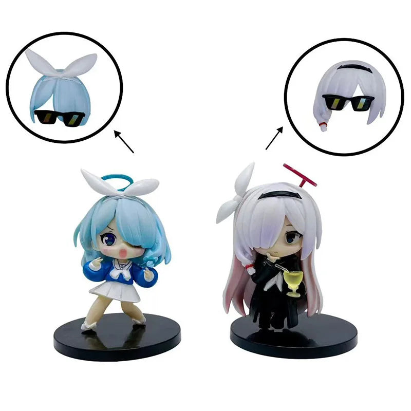 10CM Anime Game Blue Archive Plana Figure Model Toy Doll Aciton Figure PVC Collection Gifts
