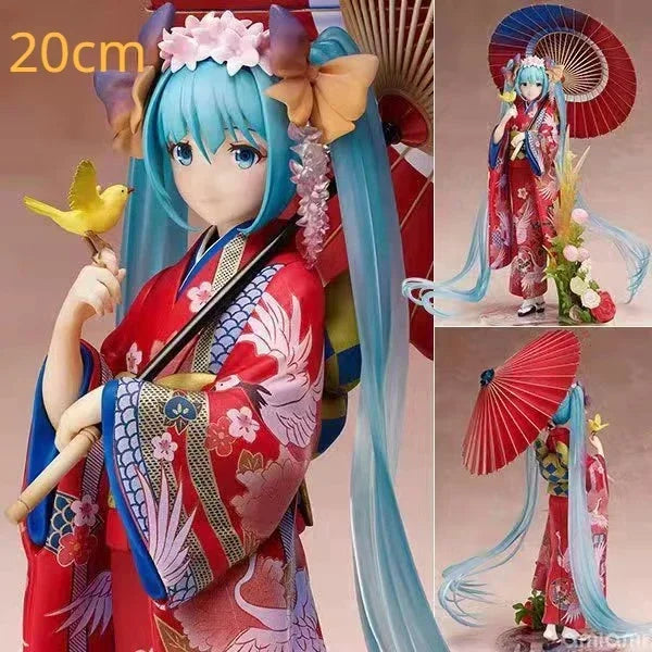High Quality Hatsune Miku Anime Figure Virtual Singer Pvc Action Figure 14~25cm