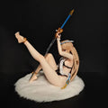 Anime Wuthering Waves Kantiya Figurine Elf Girl With Sword Bikini Outfit Pvc Action Figure Desktop Decor Collection Toy Gift