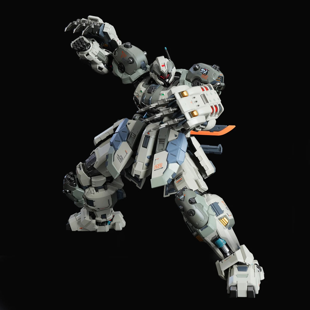 MOSHOW 1/100 Fox Hound II 20cm Butcher Type 2 Action Figures Military-Style Robot Model Toy With Display Base Desk Deco Boy Gift