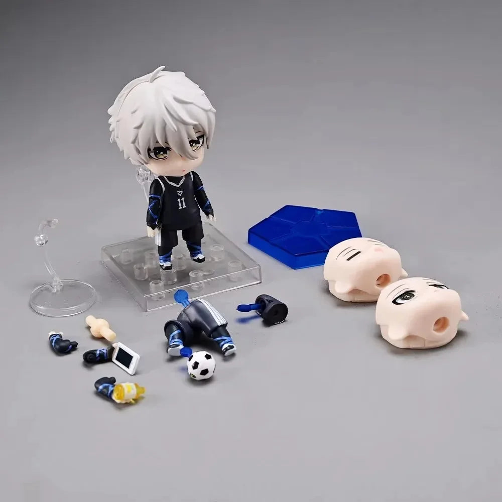 #2326 Mikage Reo #2327 Rin Itoshi #1998 Isagi Yoichi PVC Action Figure #2056 BLUE LOCK Amine Christmas Gift Collectible Toys