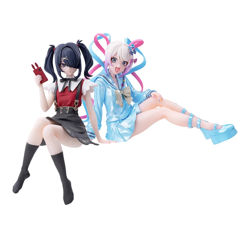 Anime-Figur KAgel Ame-chan, sitzende Actionfigur, süße JK-Uniform-Loli-Figur, Spielzeug KAgel, Auto-Innenausstattung, Modell, Geschenk