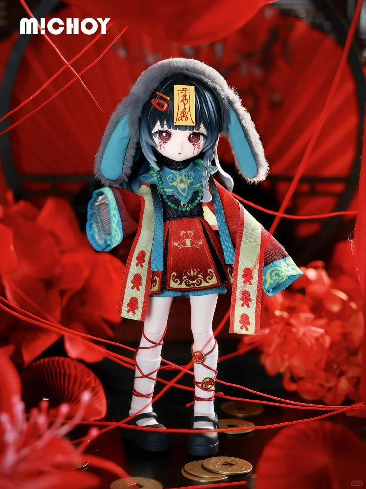 Michoy Apocalypse Prologue 1/12 Bjd Series Blind Box Kawaii Action Doll Figure Desktop Ornament Toys Trend Exquisite Girl'S Gift