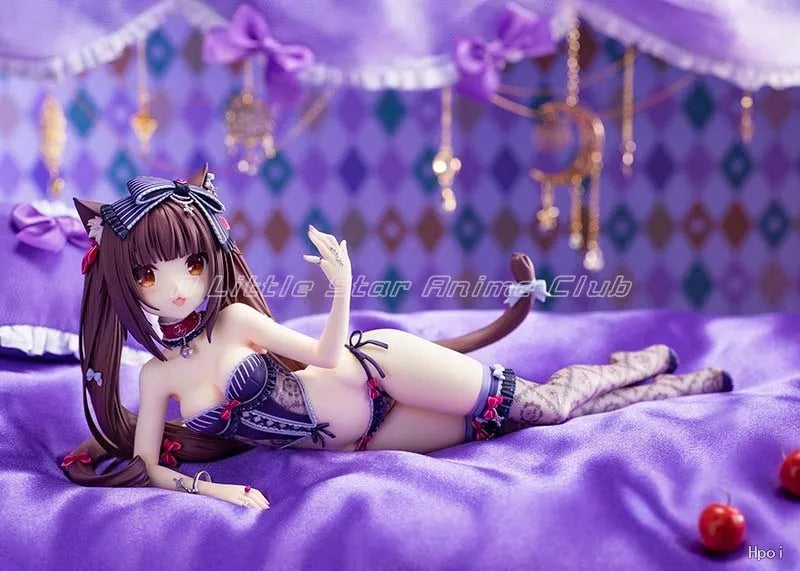 Original FLARE NEKOPARA Chocola/ Vanilla Cartoon Figures Model Collection Toys