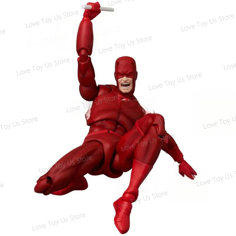 Authentic Ct Toys Daredevil Mafex 223 Figure High Detail Comic Version Action Model Perfect Gift for Anime Fans