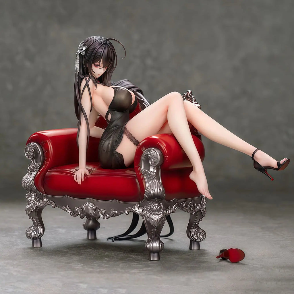 Azur Lane Anime Figure - Ijn Taihō & Hms Formidable Dress Ver. Sitting On Sofa Collectible Statue For Desktop Decoration Gift